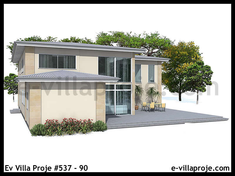 Ev Villa Proje #537 â- 90 Detay 5