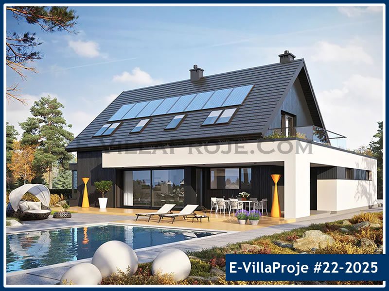 Etimesgut, Ankara Ev Villa Proje #22 - 2025 Anahtar Teslim Çelik Villa