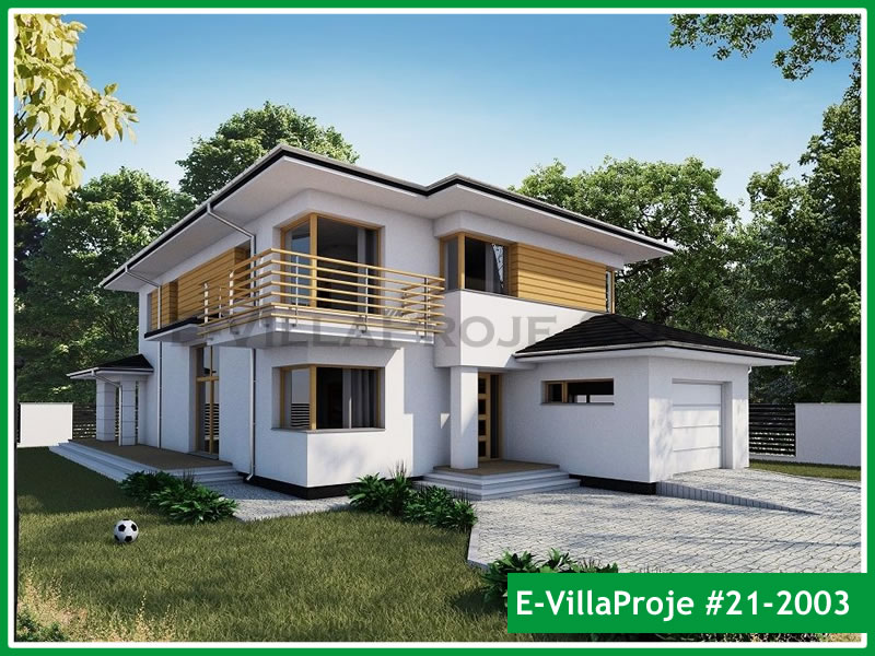 Emet, Kütahya Ev Villa Proje #21 - 2003 Anahtar Teslim Çelik Villa
