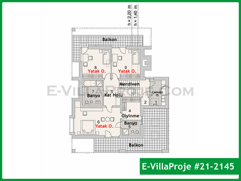 Ev Villa Proje #21 - 2145 Detay 3