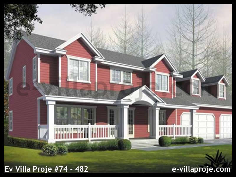 Eflani, Karabük Ev Villa Proje #74 - 482 Anahtar Teslim Çelik Villa