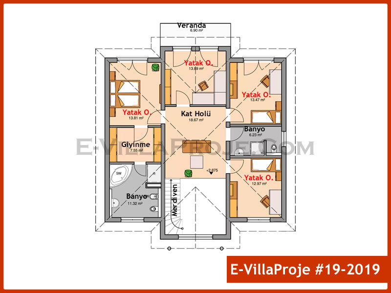 Ev Villa Proje #19 - 2019 Detay 3