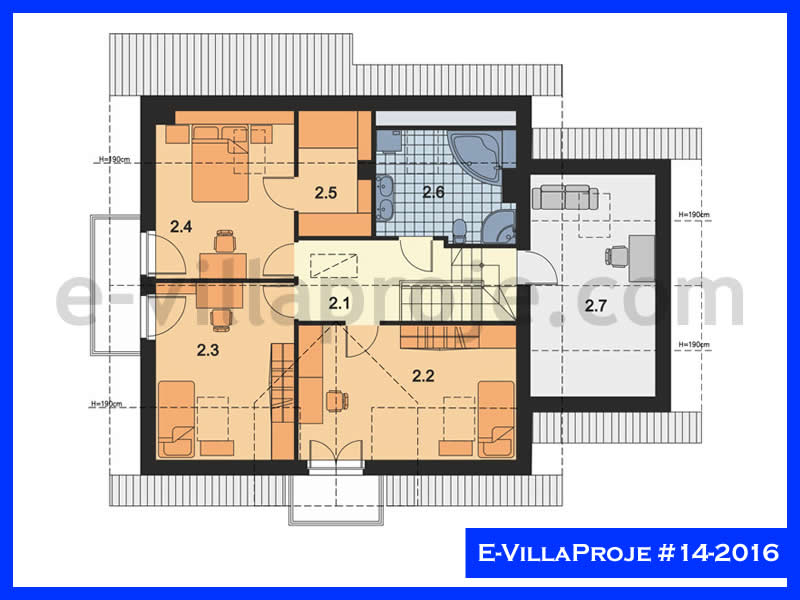 Ev Villa Proje #14 - 2016 Detay 3