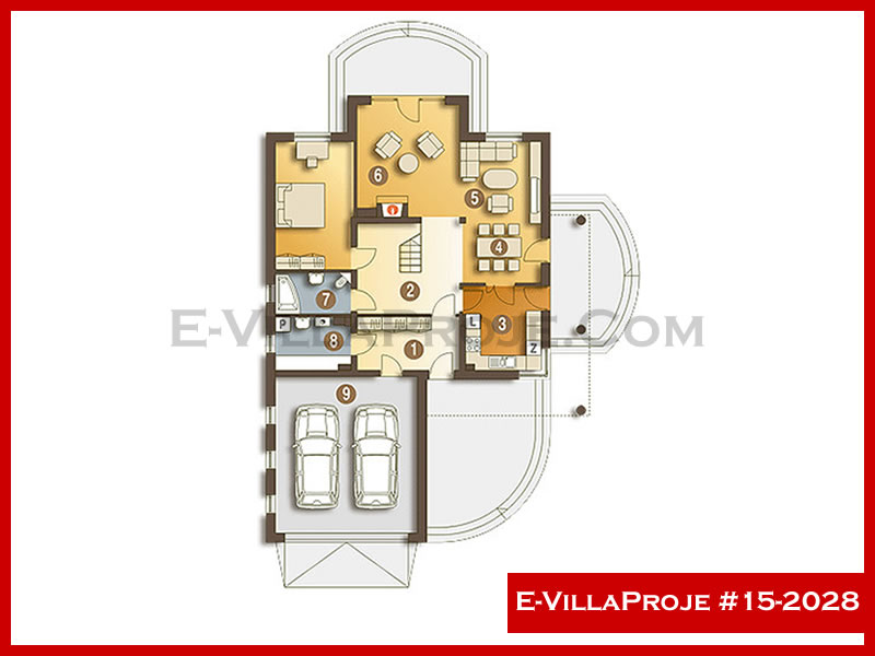 Ev Villa Proje #15 - 2028 Detay 2
