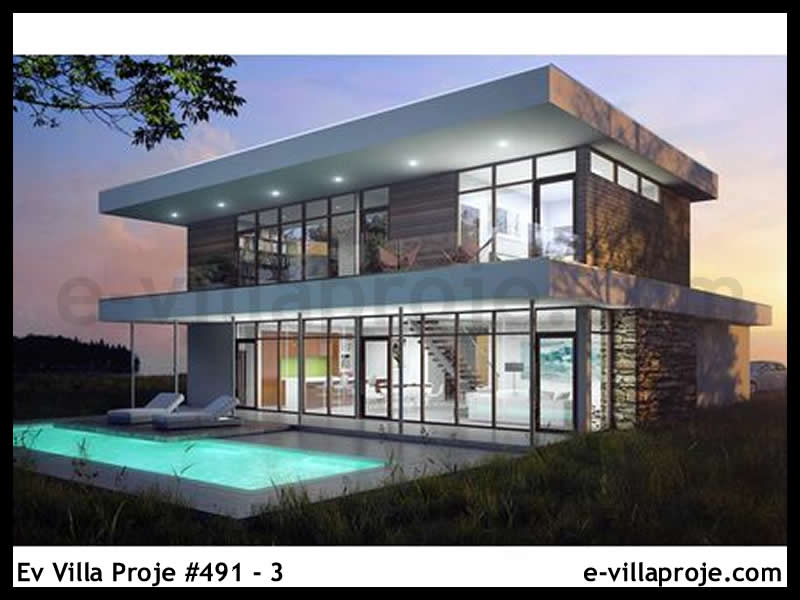 Ev Villa Proje #491 - 3 Çelik Villa