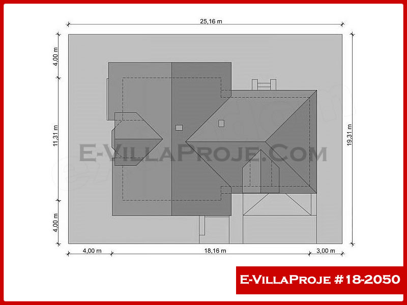 Ev Villa Proje #18 - 2050 Detay 4