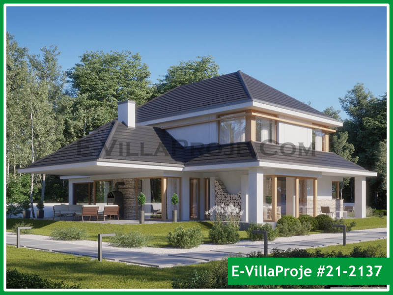 Muratlı, Tekirdağ Ev Villa Proje #21 - 2137 Anahtar Teslim Çelik Villa