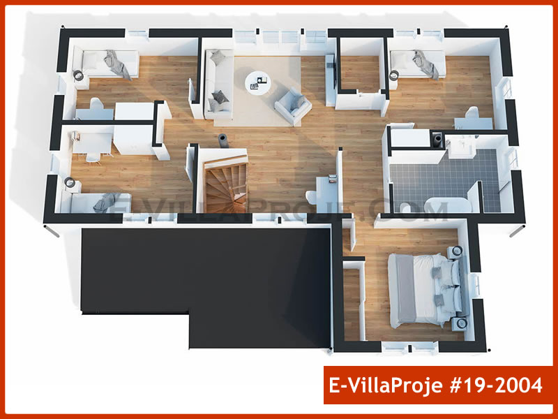 Ev Villa Proje #19 - 2004 Detay 9
