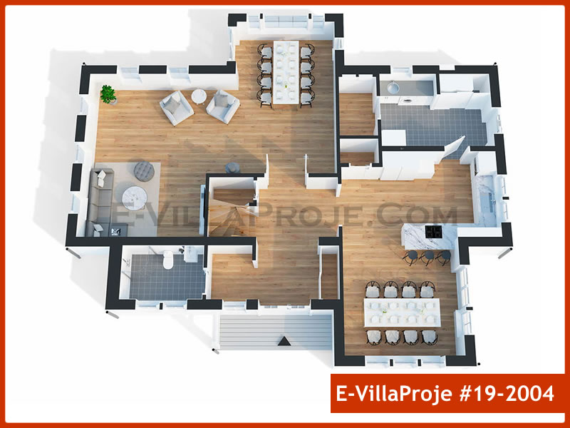 Ev Villa Proje #19 - 2004 Detay 8