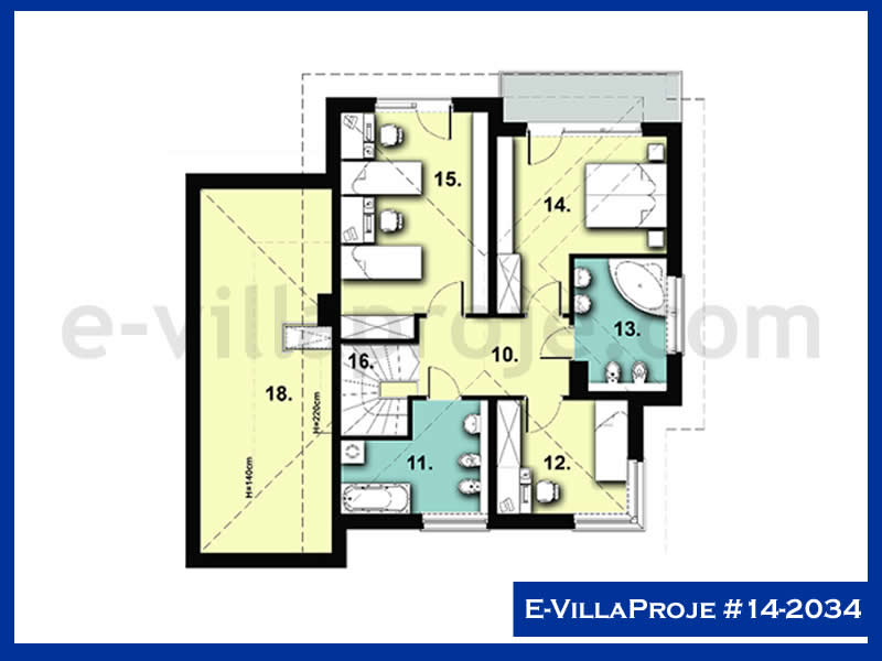 Ev Villa Proje #14 - 2034 Detay 3