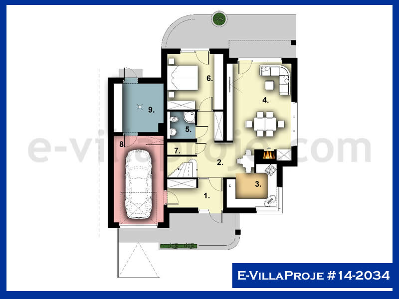 Ev Villa Proje #14 - 2034 Detay 2