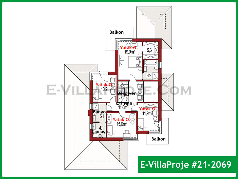 Ev Villa Proje #21 - 2069 Detay 3