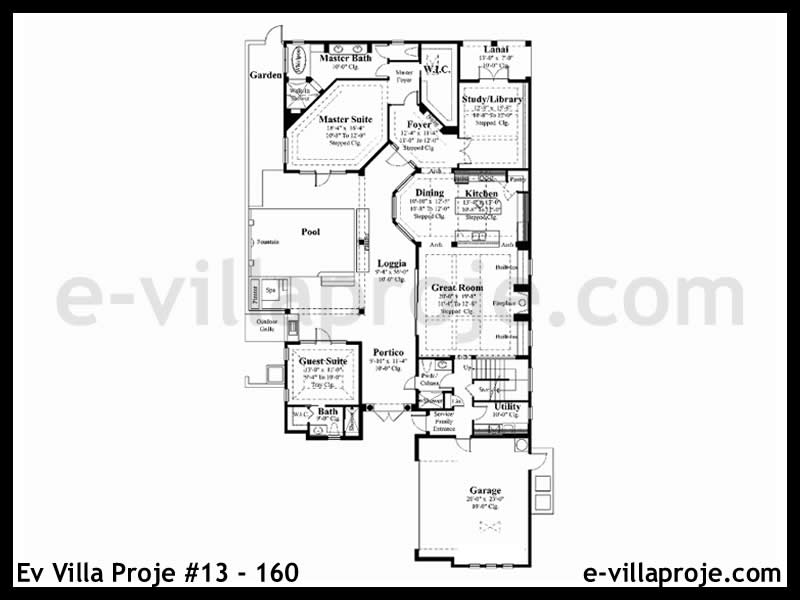 Ev Villa Proje #13 - 160 Detay 2