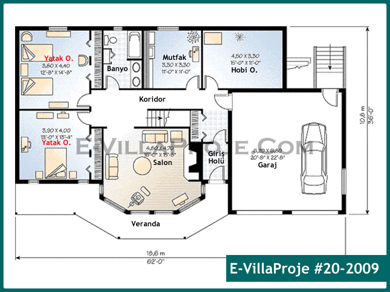 Ev Villa Proje #20 - 2009 Detay 2