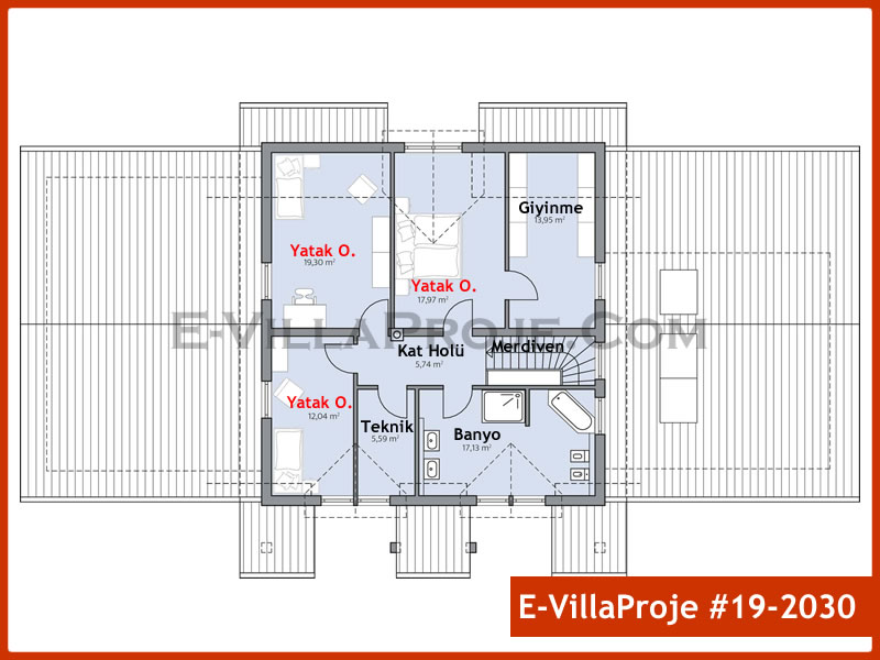 Ev Villa Proje #19 - 2030 Detay 3