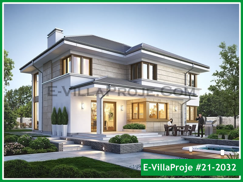 Edirne Ev Villa Proje #21 - 2032 Anahtar Teslim Çelik Villa