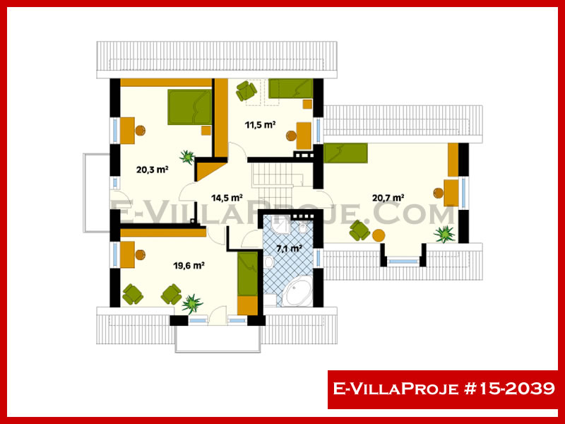 Ev Villa Proje #15 - 2039 Detay 3