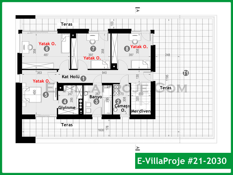 Ev Villa Proje #21 - 2030 Detay 3
