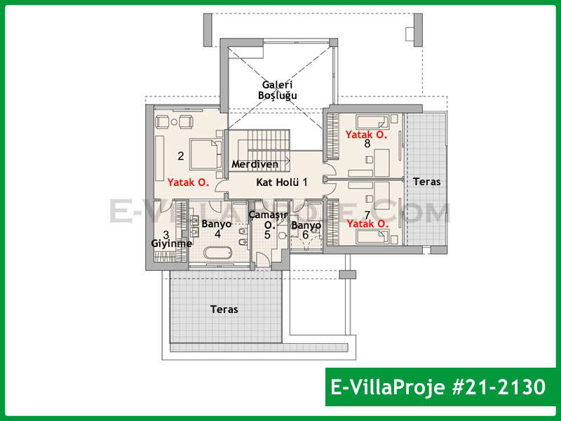 Ev Villa Proje #21 - 2130 Detay 3
