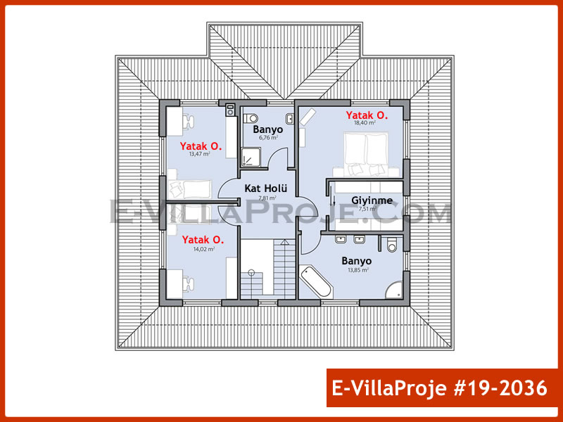 Ev Villa Proje #19 - 2036 Detay 3