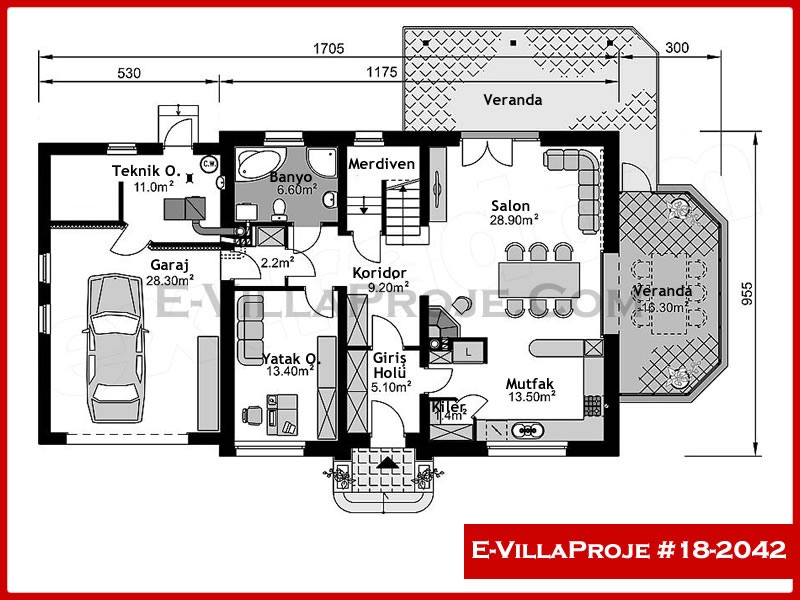 Ev Villa Proje #18 - 2042 Detay 2