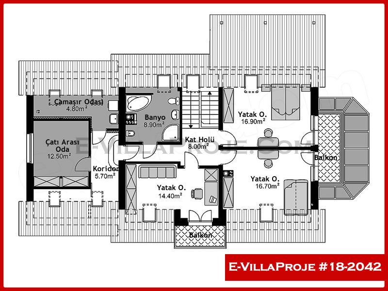 Ev Villa Proje #18 - 2042 Detay 3