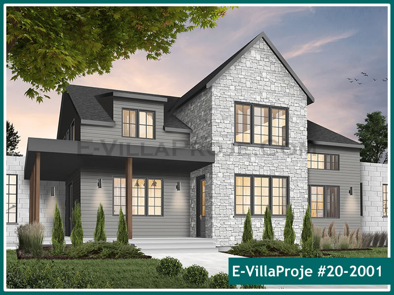 Çanakkale Ev Villa Proje #20 - 2001 Anahtar Teslim Çelik Villa