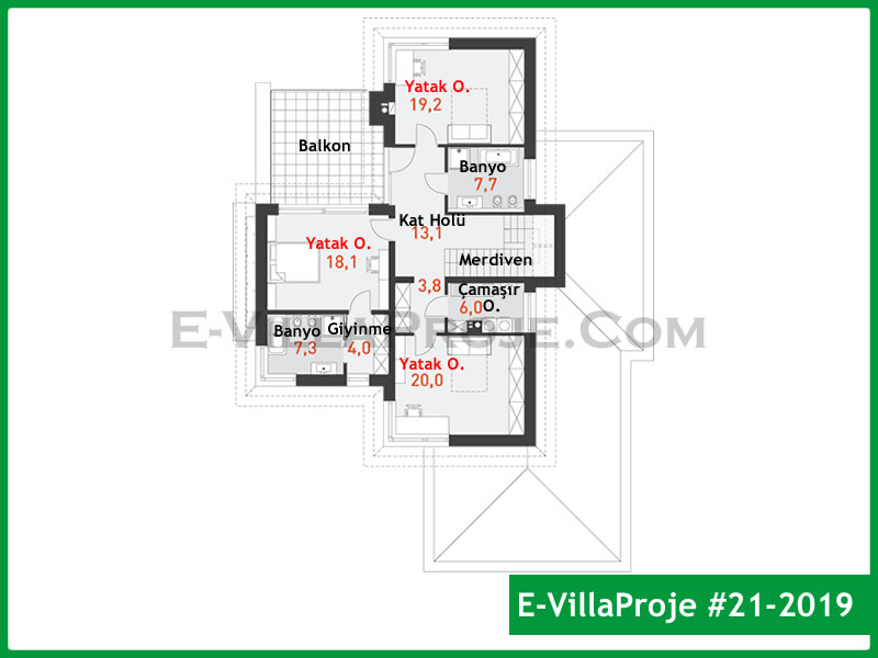 Ev Villa Proje #21 - 2019 Detay 3