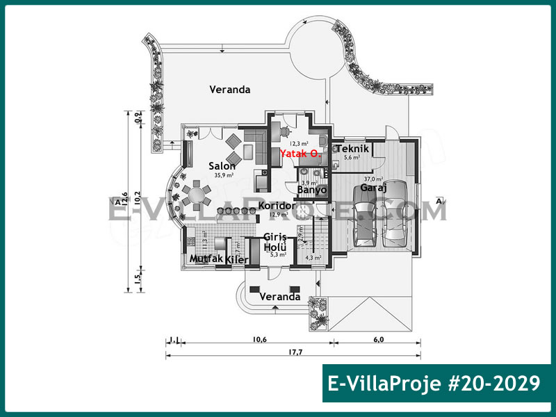 Ev Villa Proje #20 - 2029 Detay 2