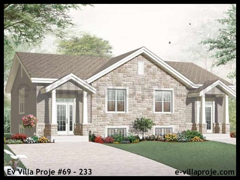 Isparta Ev Villa Proje #69 - 233 Anahtar Teslim Çelik Villa
