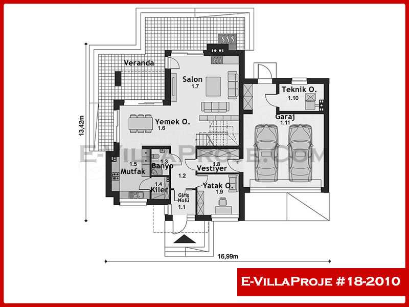 Ev Villa Proje #18 - 2010 Detay 2