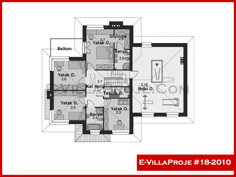 Ev Villa Proje #18 - 2010 Detay 3
