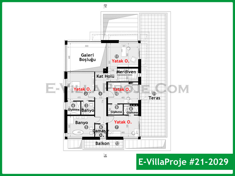 Ev Villa Proje #21 - 2029 Detay 3