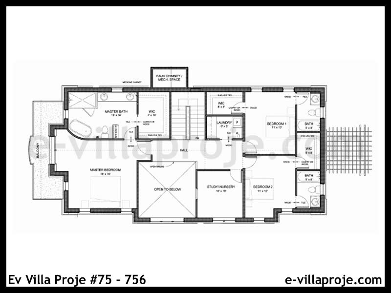 Ev Villa Proje #75 - 756 Detay 3