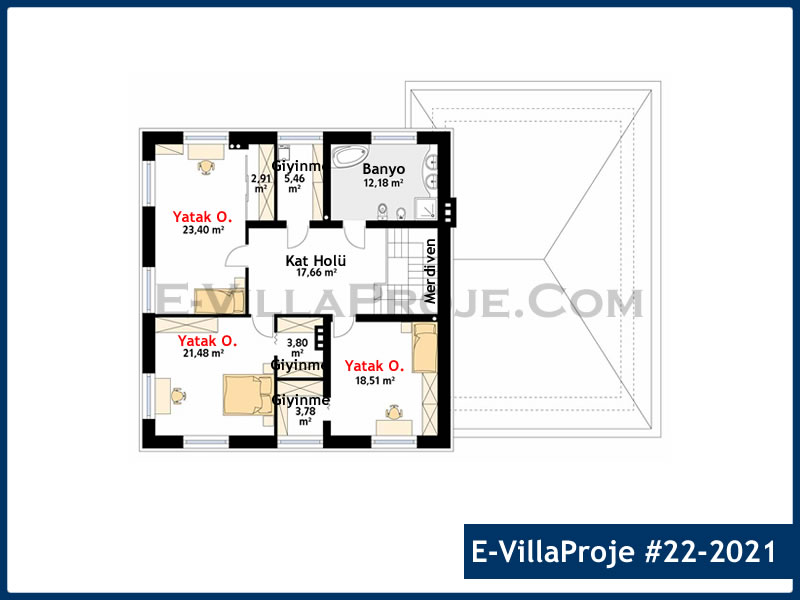 Ev Villa Proje #22 - 2021 Detay 3