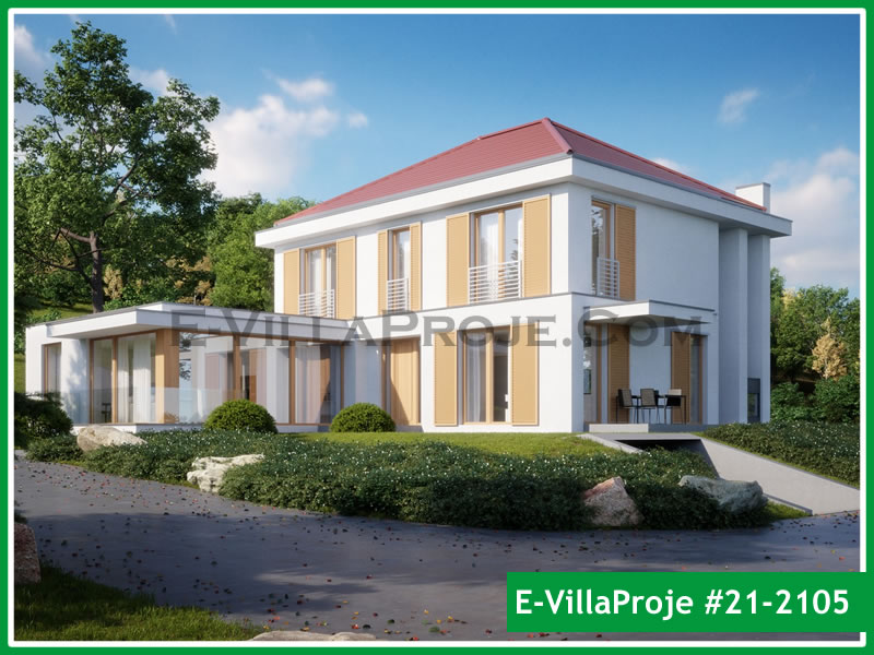 Derbent, Konya Ev Villa Proje #21 - 2105 Anahtar Teslim Çelik Villa