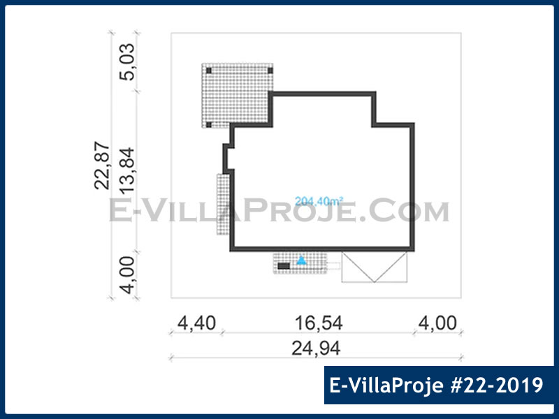 Ev Villa Proje #22 - 2019 Detay 6