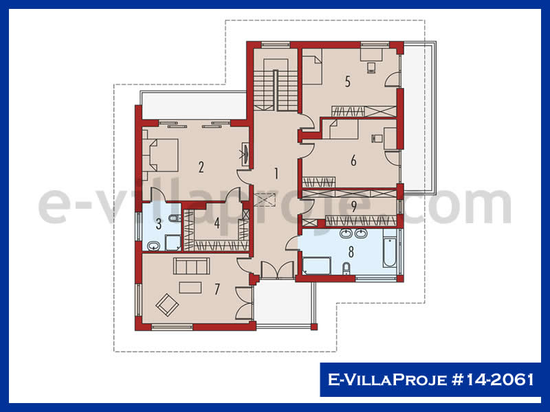 Ev Villa Proje #14 - 2061 Detay 3