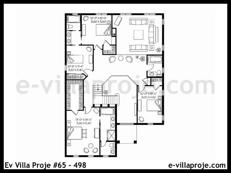 Ev Villa Proje #65 - 498 Detay 3