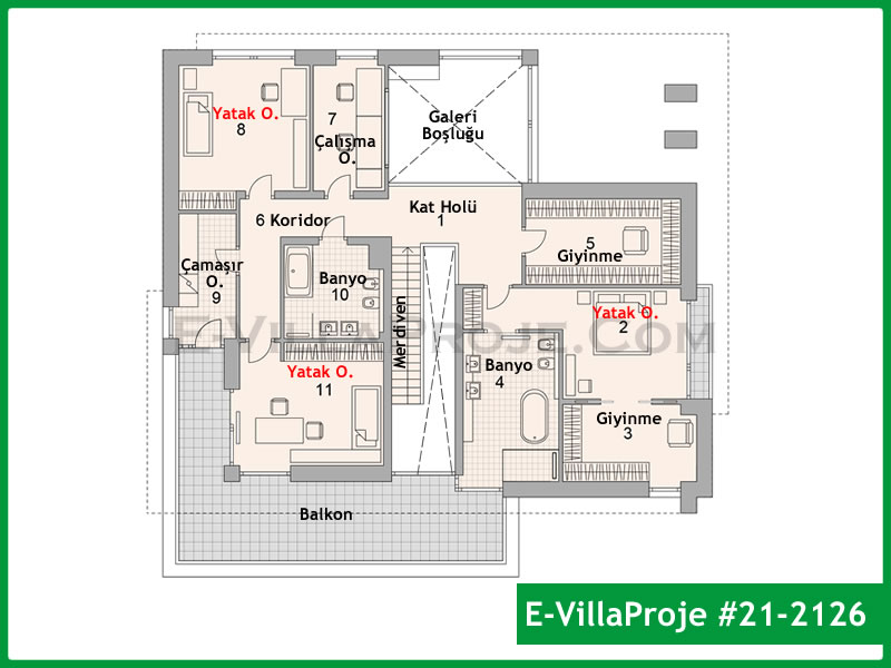Ev Villa Proje #21 - 2126 Detay 3