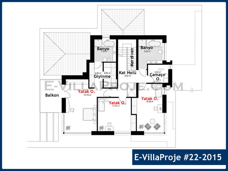 Ev Villa Proje #22 - 2015 Detay 3