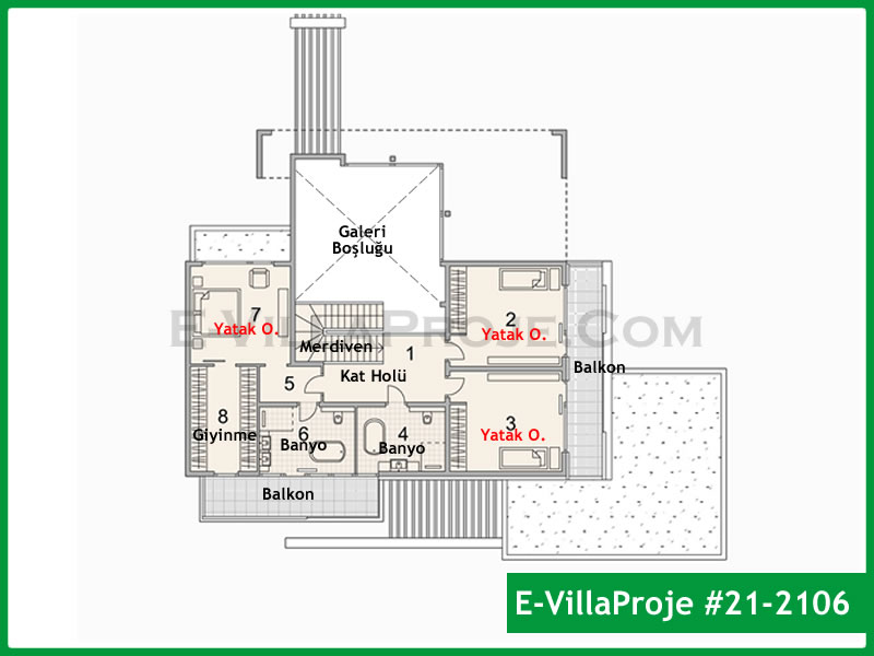 Ev Villa Proje #21 - 2106 Detay 3