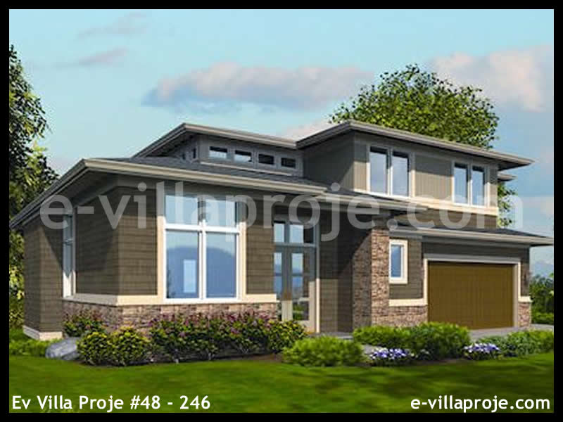 Ev Villa Proje #48 - 246 Çelik Villa