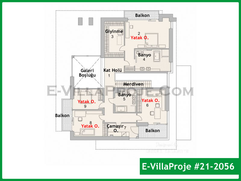 Ev Villa Proje #21 - 2056 Detay 3