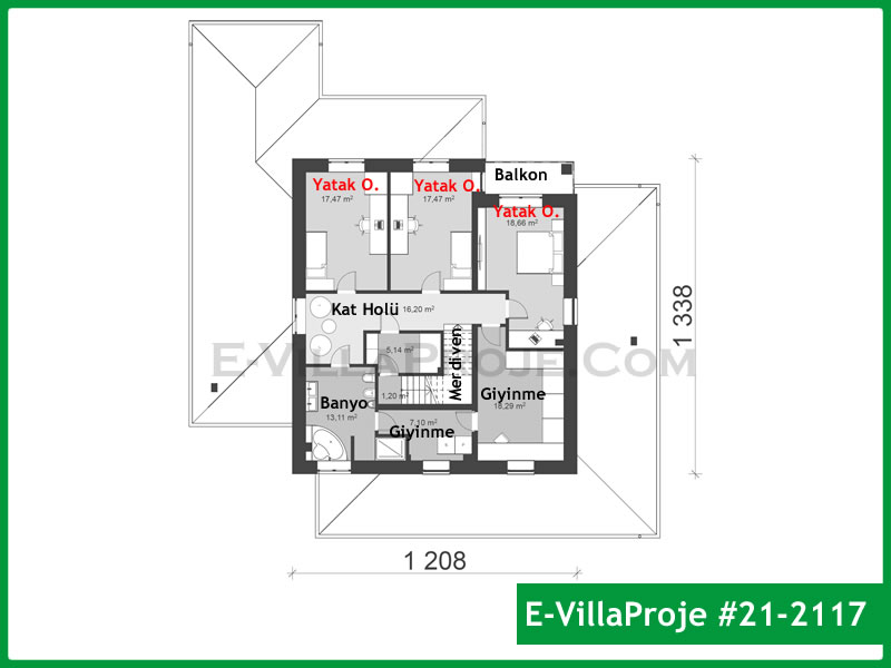 Ev Villa Proje #21 - 2117 Detay 3