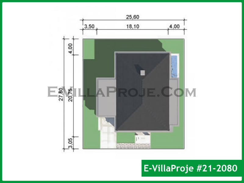Ev Villa Proje #21 - 2080 Detay 11