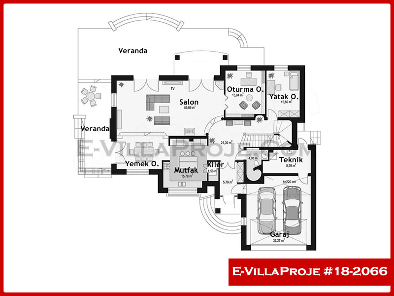 Ev Villa Proje #18 - 2066 Detay 2
