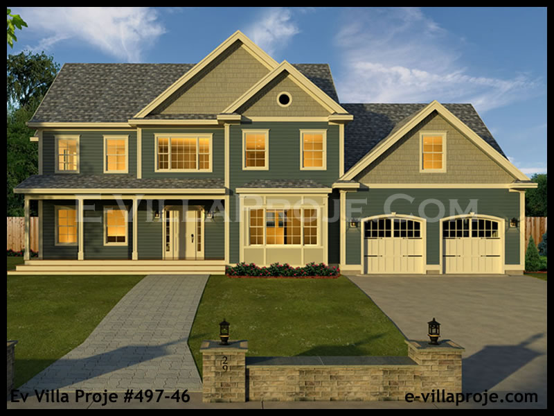 Ev Villa Proje #497 - 46 Detay 4