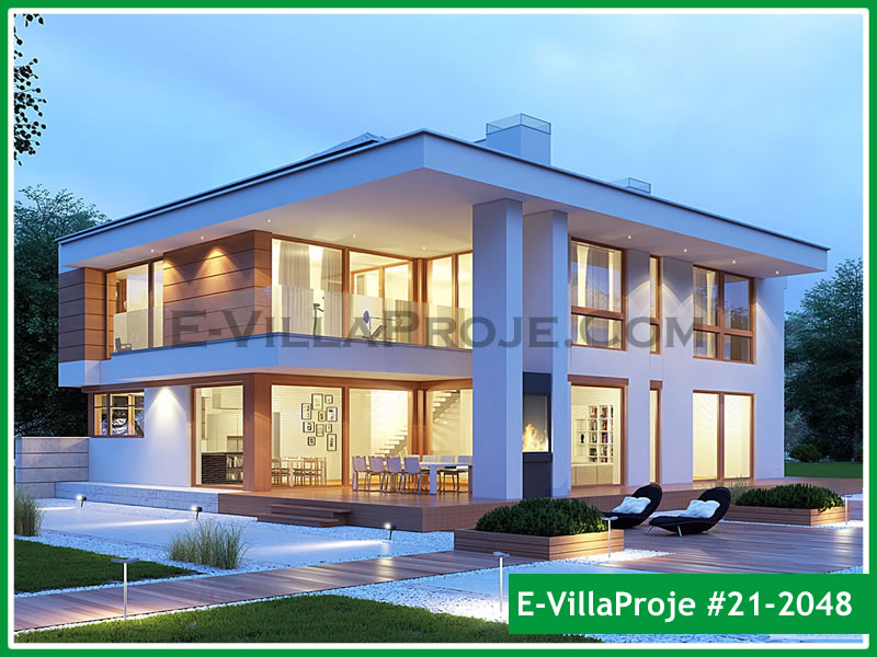 Tefenni, Burdur Ev Villa Proje #21 - 2048 Anahtar Teslim Çelik Villa