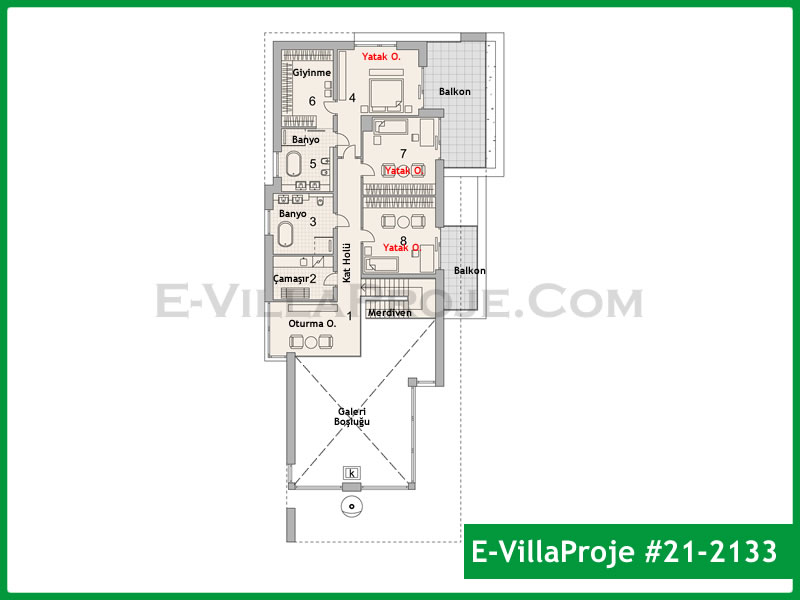 Ev Villa Proje #21 - 2133 Detay 3